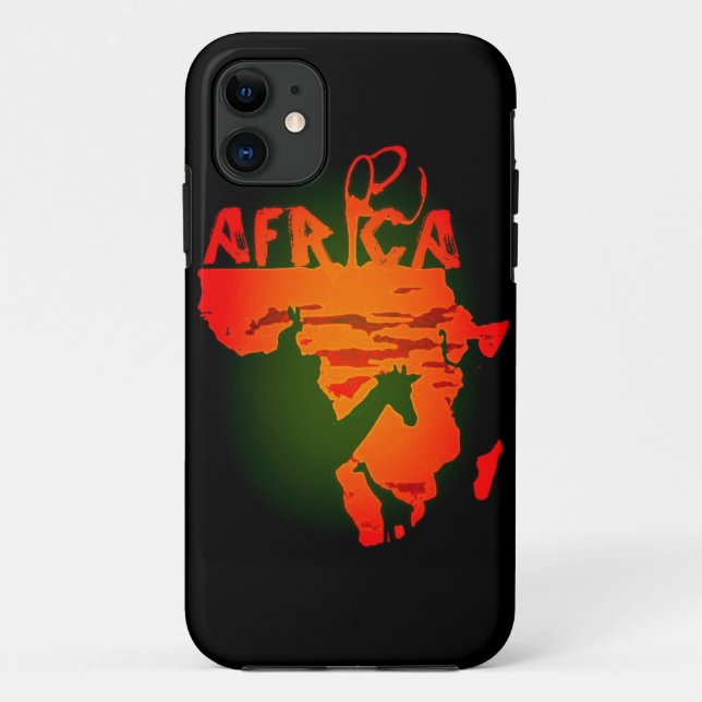 FUNDA DE Case-Mate PARA iPhone TIERRA DE ÁFRICA (Reverso)