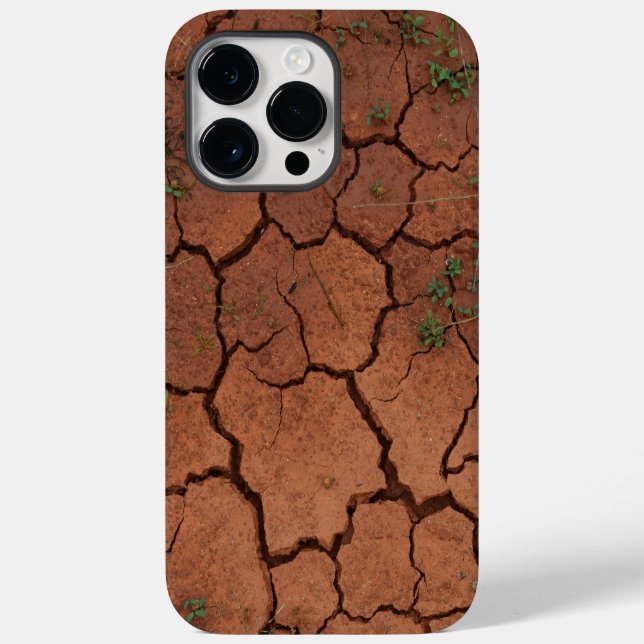 Funda De Case-Mate Para iPhone tierra seca y agrietada (Reverso )