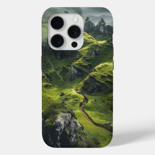 Funda Para iPhone 15 Pro Tierras Altas Encantadas