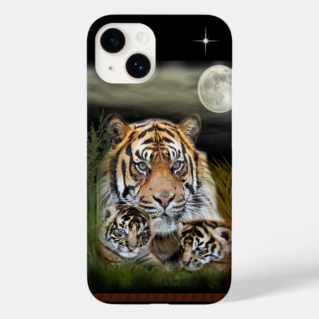 Funda De Case-Mate Para iPhone Tiger  iPhone 6/6s Plus Cases (Reverso )