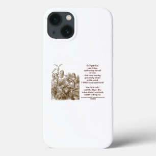 Funda Para iPhone 13 Tiger-Lily Puede Hablar Con Wonderland