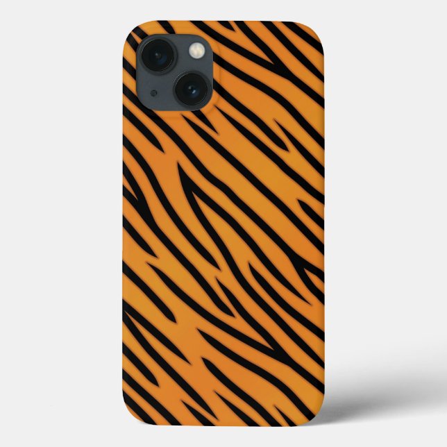 Funda De Case-Mate Para iPhone Tiger Stripe Pattern (Reverso)