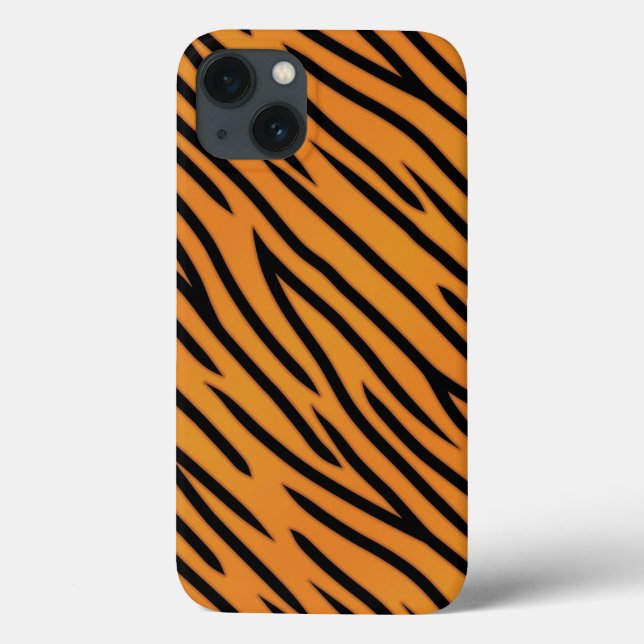 Funda De Case-Mate Para iPhone Tiger Stripe Pattern (Reverso)