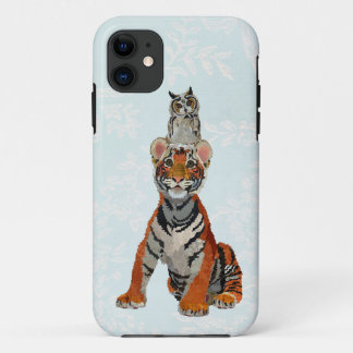 FUNDA PARA iPhone 11 TIGER Y OWL