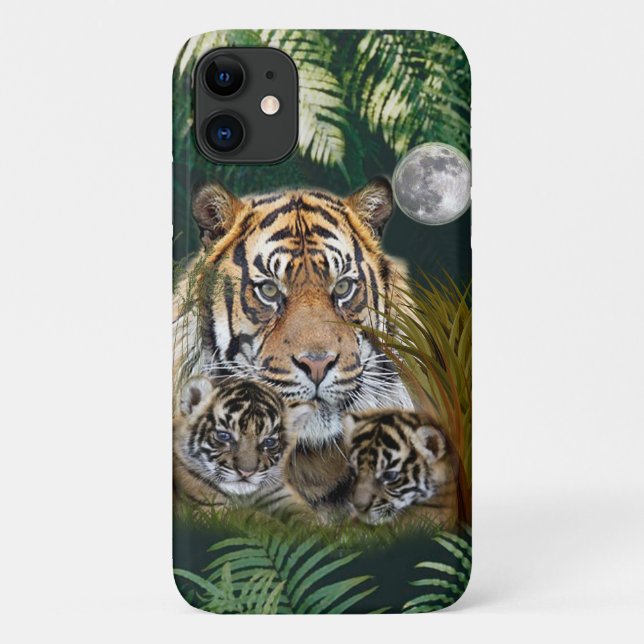 Funda De Case-Mate Para iPhone Tigre (Reverso)