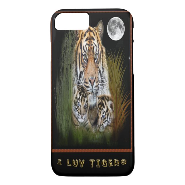 Funda De Case-Mate Para iPhone Tigre (Reverso)