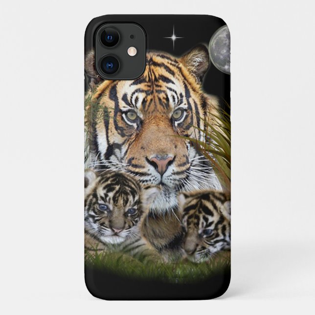Funda De Case-Mate Para iPhone Tigre (Reverso)