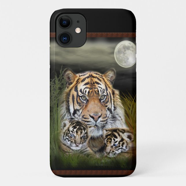 Funda De Case-Mate Para iPhone Tigre (Reverso)