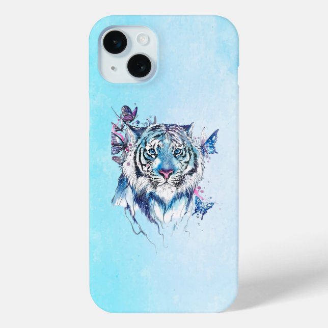 Funda De Case-Mate Para iPhone Tigre (Reverso )