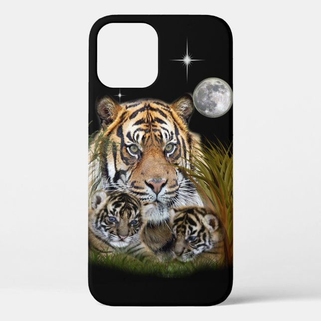 Funda De Case-Mate Para iPhone Tigre (Reverso )