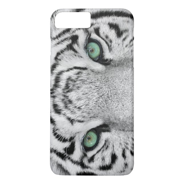 Funda De Case-Mate Para iPhone Tigre blanco (Reverso)