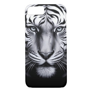 Funda Para iPhone 8/7 tigre blanco y negro