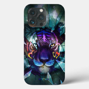 Funda Para iPhone 13 Pro Tigre cósmico