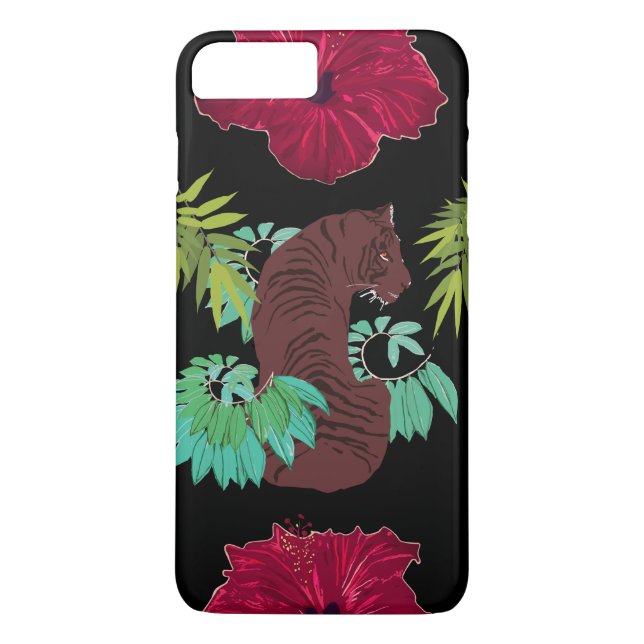 Funda De Case-Mate Para iPhone Tigre de la jungla (Reverso)