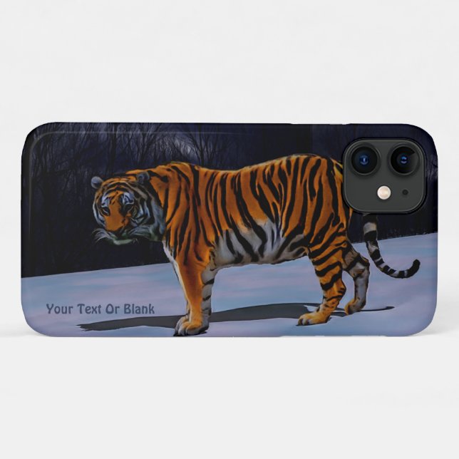 Funda De Case-Mate Para iPhone Tigre de Siberia (Reverso (horizontal))