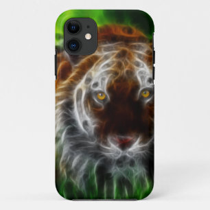 Funda Para iPhone 11 Tigre grande de animales salvajes