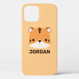 Funda Para iPhone 12 Pro Tigre lindo con nombre personalizado