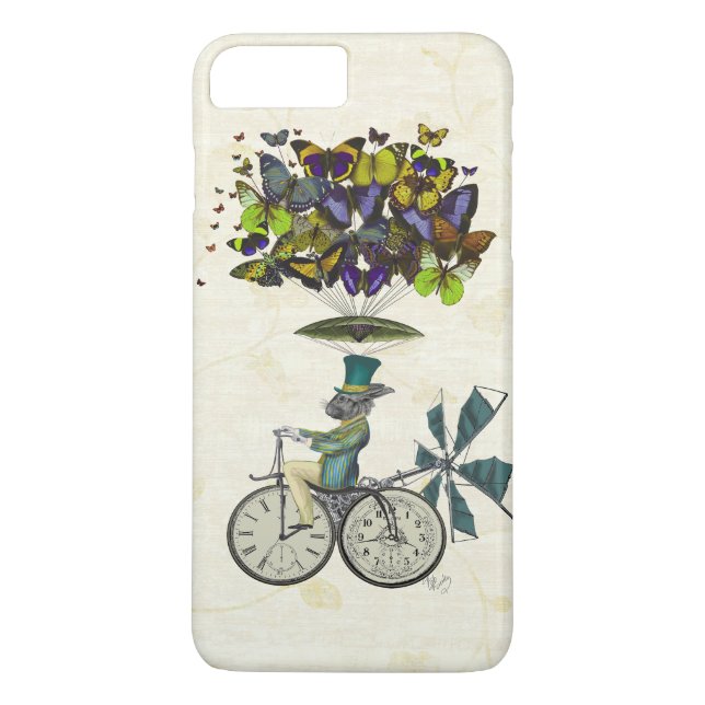 Funda De Case-Mate Para iPhone Time Flies Rabbit 3 (Reverso)