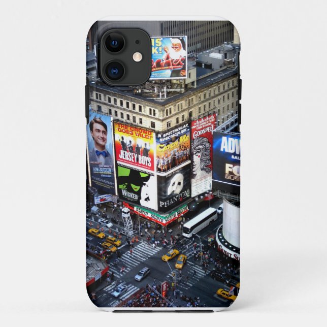 Funda De Case-Mate Para iPhone Times Square (Reverso)