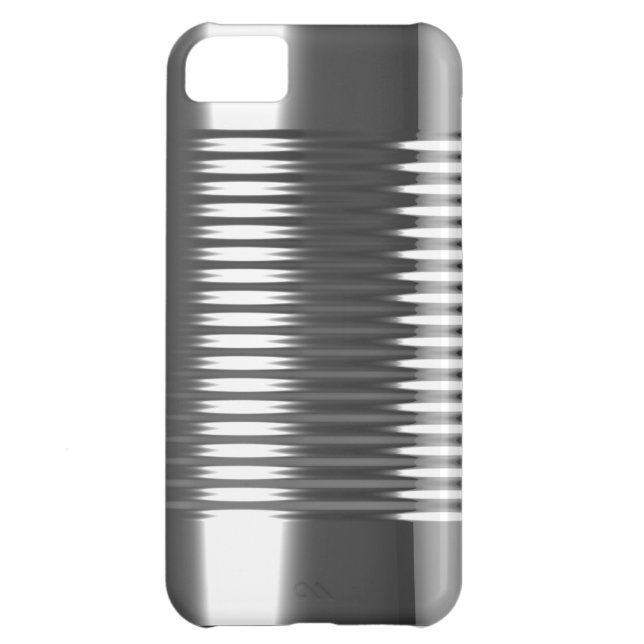 Funda De Case-Mate Para iPhone Tin Tin Can Textura 3d (Atrás)