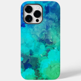 Funda Para iPhone 14 Pro Max De Case-Mate Tinta de alcohol azul púrpura abstracta colorida