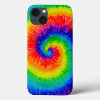 Funda Para iPhone 13 Tinta de tinta de tinte de arcoiris para alcohol