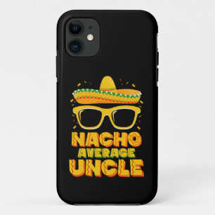 Funda Para iPhone 11 Tío Nacho Promedio Cinco De Mayo Familia Pareja