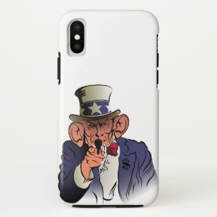 Funda Para iPhone X Tío Sam en color