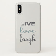 Tipografía de Live Love Laugh