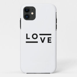 Funda Para iPhone 11 Tipografía del Amor