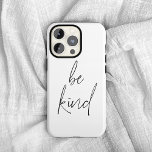 Funda Para iPhone XR Típografía dibujada a mano, sea una cita amable<br><div class="desc">Esta tipografía dibujada a mano es un caso de teléfono de cita bondadosa es el regalo perfecto para ella.</div>