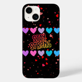 Funda Para iPhone 14 De Case-Mate Tipografía Mantén Fuerte