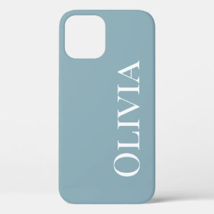 Funda Para iPhone 12 Pro Tipografía moderna y turbia personalizada