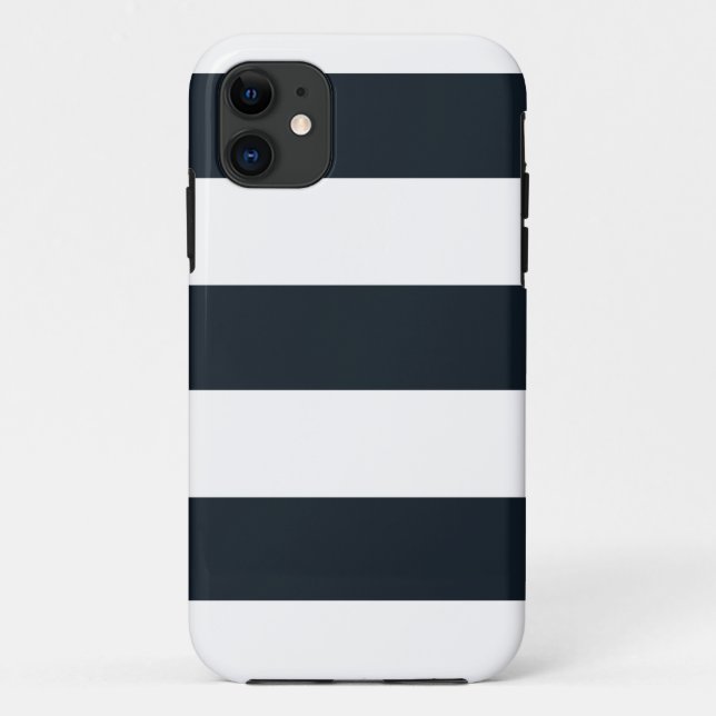 Funda De Case-Mate Para iPhone Tirado (blanco y negro) (Reverso)