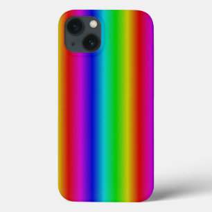 Funda Para iPhone 13 Tiras arco iris - Patrón