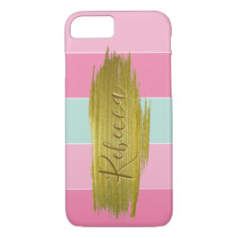 title_seo2 Tiras coloreadas de pinta dorada - estuche para iP