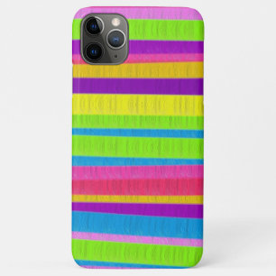 Funda Para iPhone 11 Pro Max Tiras de pintura coloridas