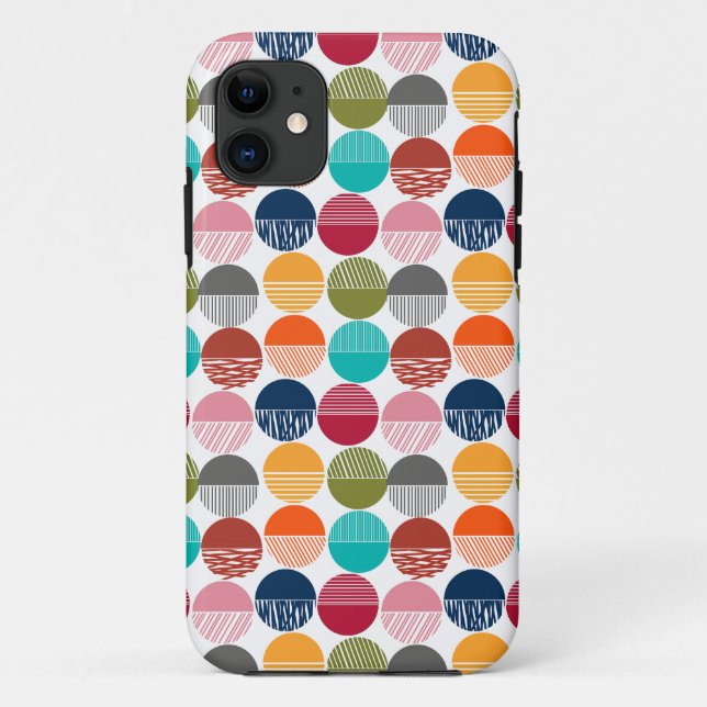 Funda De Case-Mate Para iPhone Tiras y sólidos (Reverso)