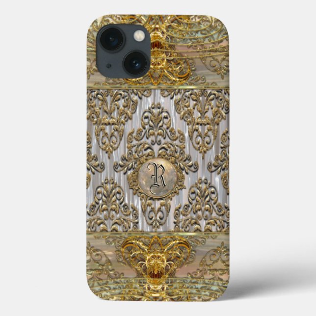 Funda De Case-Mate Para iPhone Tisch Baroque 6/6s Monogram Tough (Reverso)