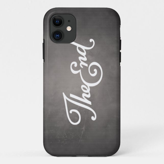 Funda De Case-Mate Para iPhone Título del final (Reverso)