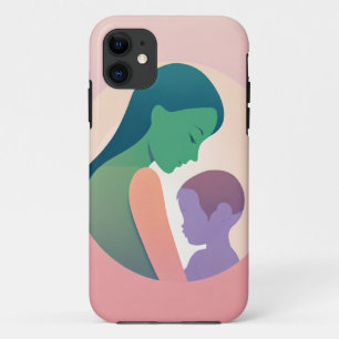 Funda Para iPhone 11 Título: Estuche Yesai4Moms para iPhone y iPad