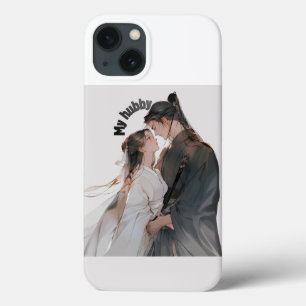 Título: Funda para iPhone 13 de Pareja de Anime Ro