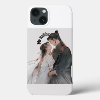Título: Funda para iPhone 13 de Pareja de Anime Ro