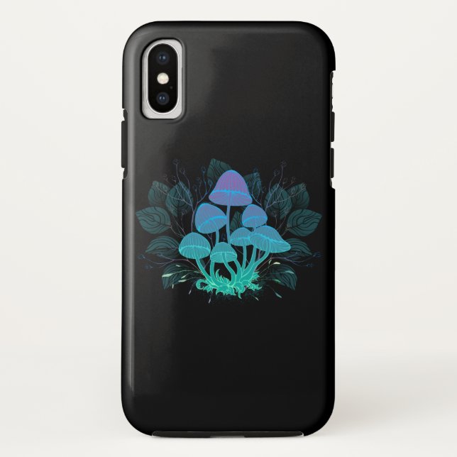Funda De Case-Mate Para iPhone Toadstools en Bushes (Reverso)