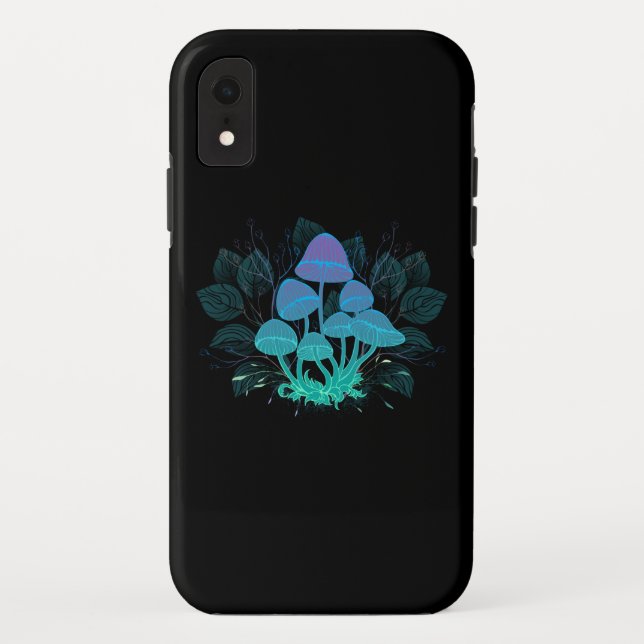 Funda De Case-Mate Para iPhone Toadstools en Bushes (Reverso)