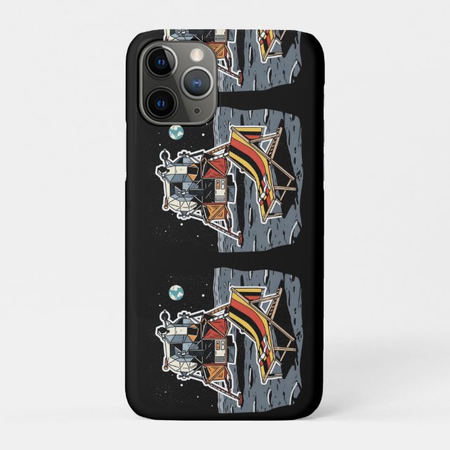 Funda De Case-Mate Para iPhone Toalla alemana divertida  (Reverso)