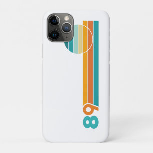 Funda Para iPhone 11 Pro Toalla de playa Retro Sunset 89