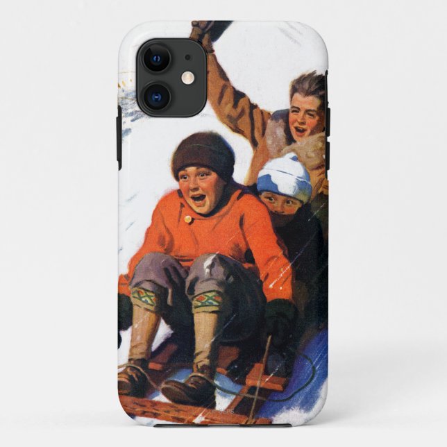 Funda De Case-Mate Para iPhone Tobagganing (Reverso)