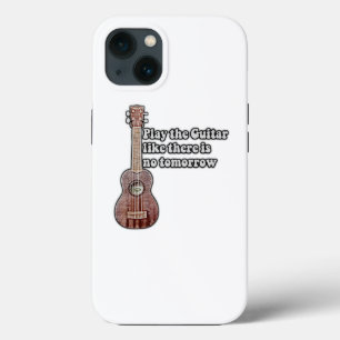 Funda Para iPhone 13 Toca la guitarra como si no hubiera mañana.