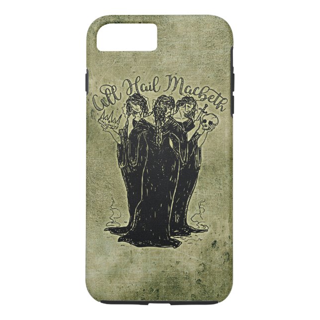 Funda De Case-Mate Para iPhone Todas las brujas Hail Mabeth (Reverso)